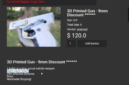 drug markets dark web