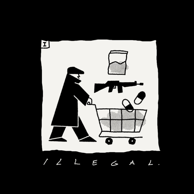 illegal black market