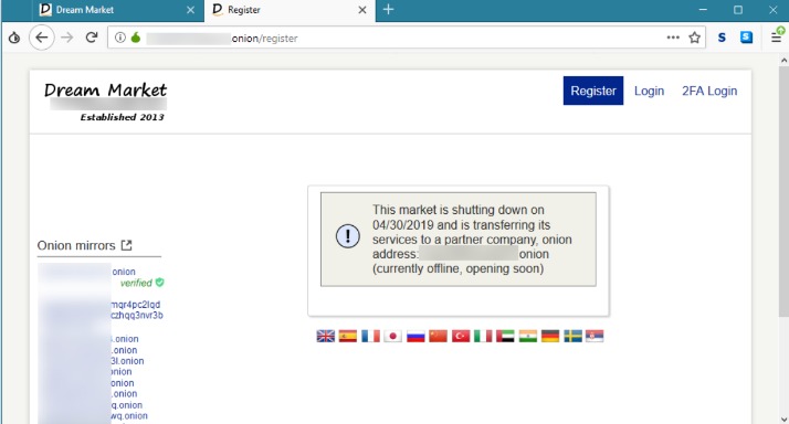 search darknet market